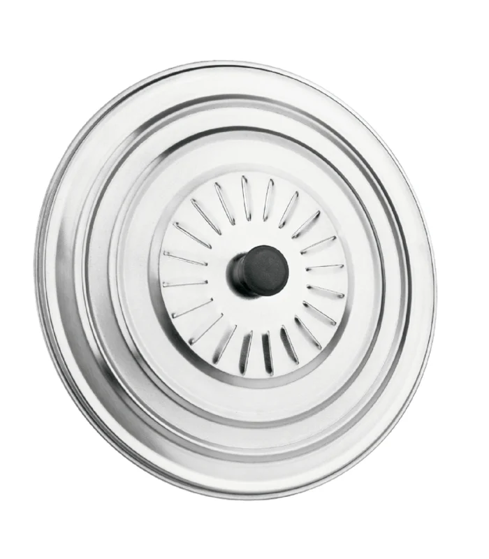 Tradineur Multi-purpose Stainless Steel Lid, 32 cm Diameter, Anti-splash Lid for pan or other kitchen containers