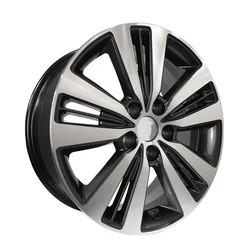 Gray Brush Silver Car Rims 17 Inch 17x 7J 5x114.3 5 Holes Alloy Casting Wheels Wholesale For 2014 2019