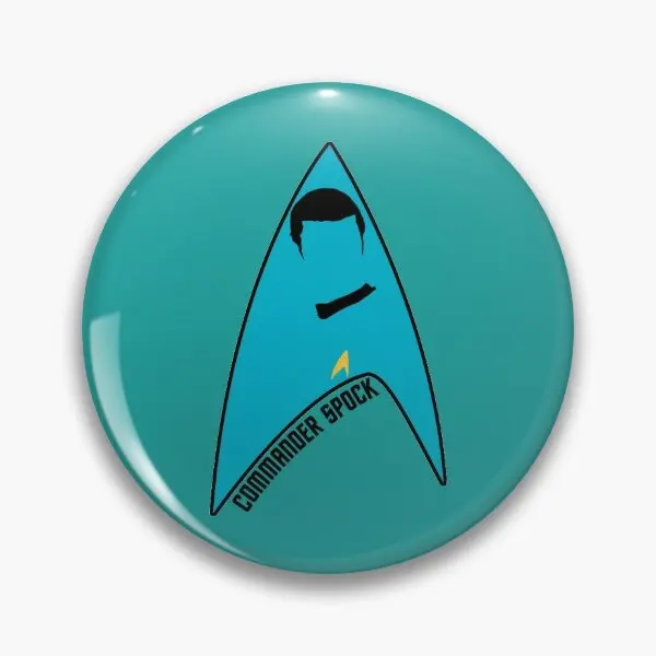 Commander Spock  Soft Button Pin Jewelry Collar Women Cartoon Metal Clothes Creative Lover Decor Funny Lapel Pin Gift Hat Badge