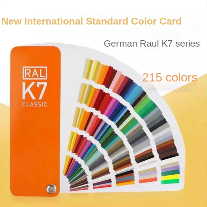 

New German RAL Standard Color Card Car Spray Paint Floor Paint 215 Color Card