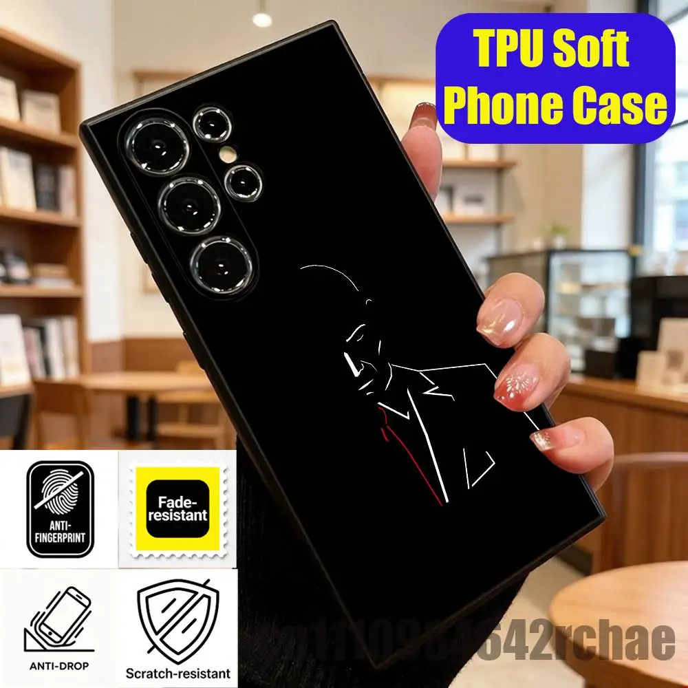 For Agent 47 Hitman Phone Case For Samsung Galaxy S23 S24 S26 S25 S22 S21 S10 5G Ultra Plus Fe Custom Cover view 4