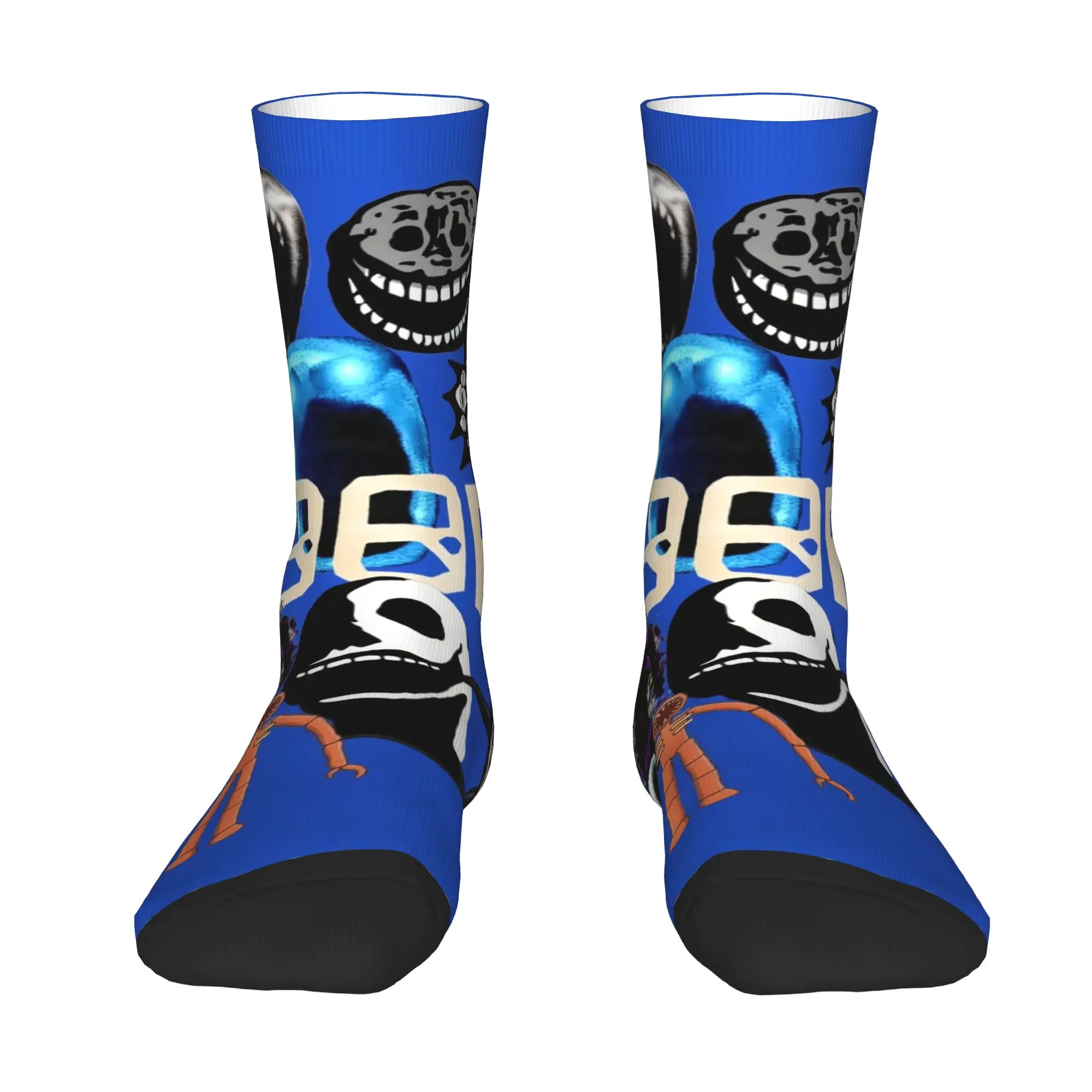 Anime D-Doors Cartoon  Men Women Crew Socks Unisex Kawaii Game  Spring Summer Autumn Winter Dress Socks