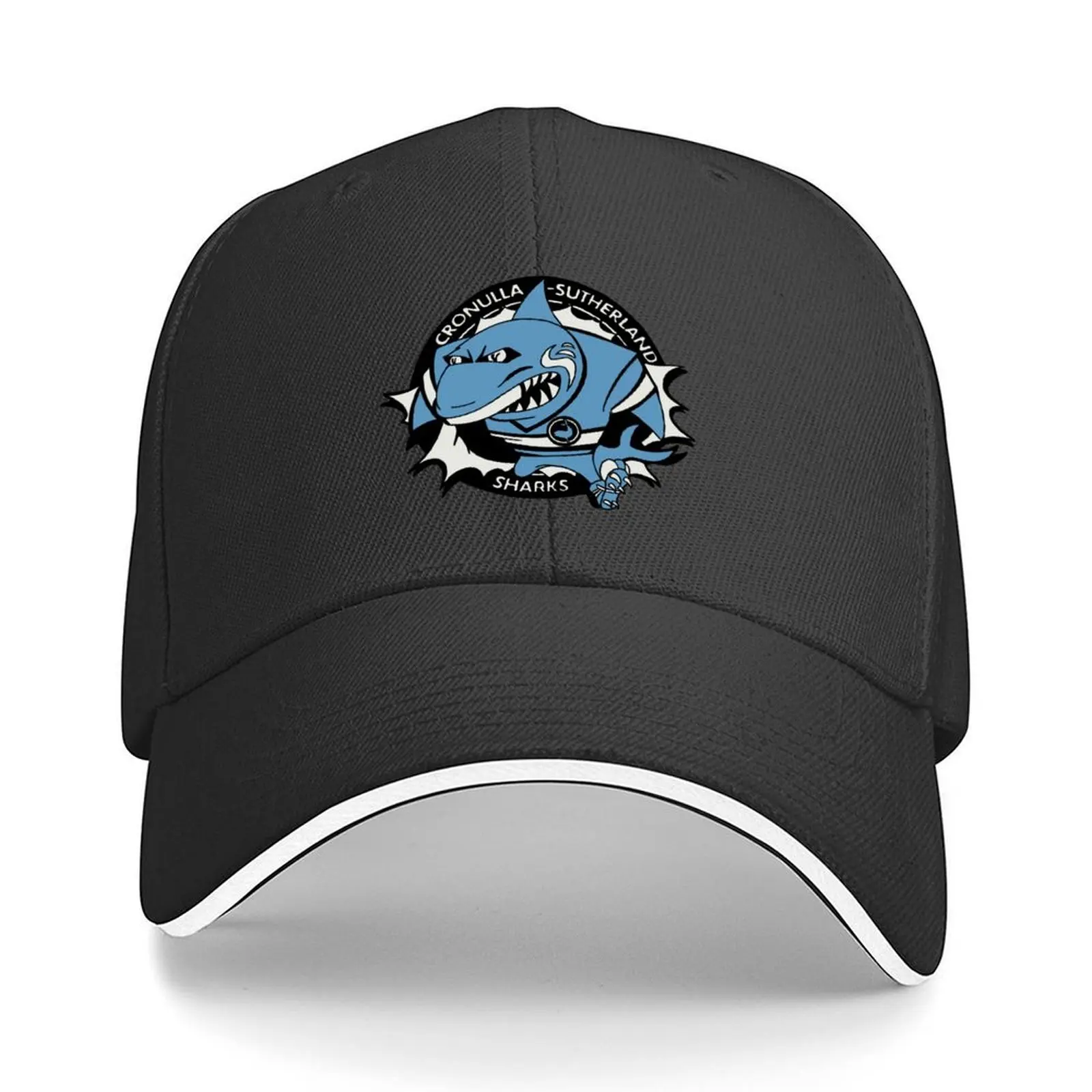 

Cronulla Sharks Baseball Cap hiking hat Beach Bag fishing hat black Women Caps Men's