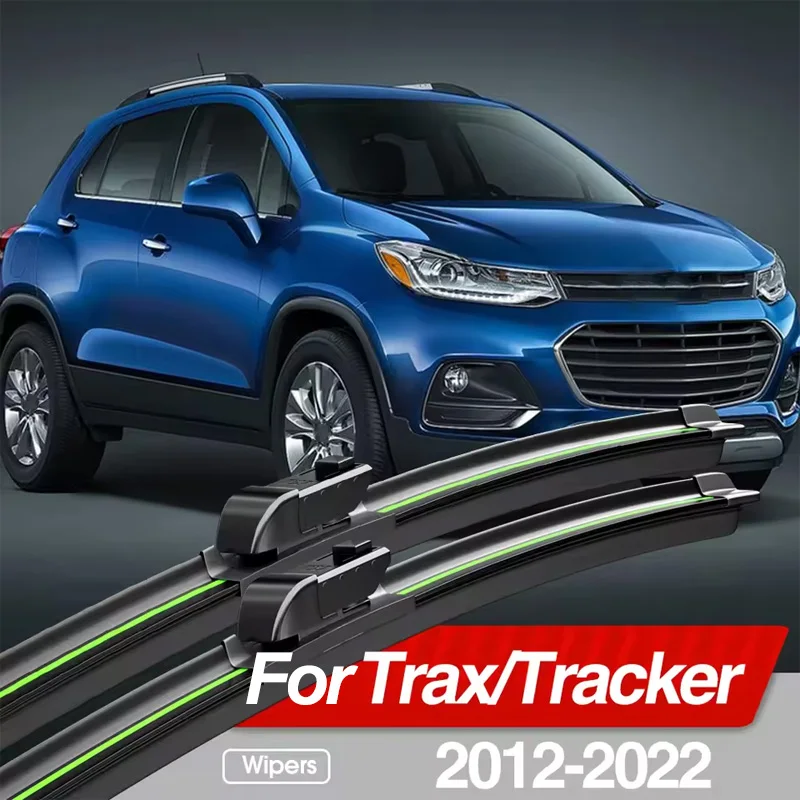 For Chevrolet Trax Tracker 2012-2022 Front Windshield Wiper Blades 2pcs Windscreen Window Accessories 2013 2015 2016 2018 2019