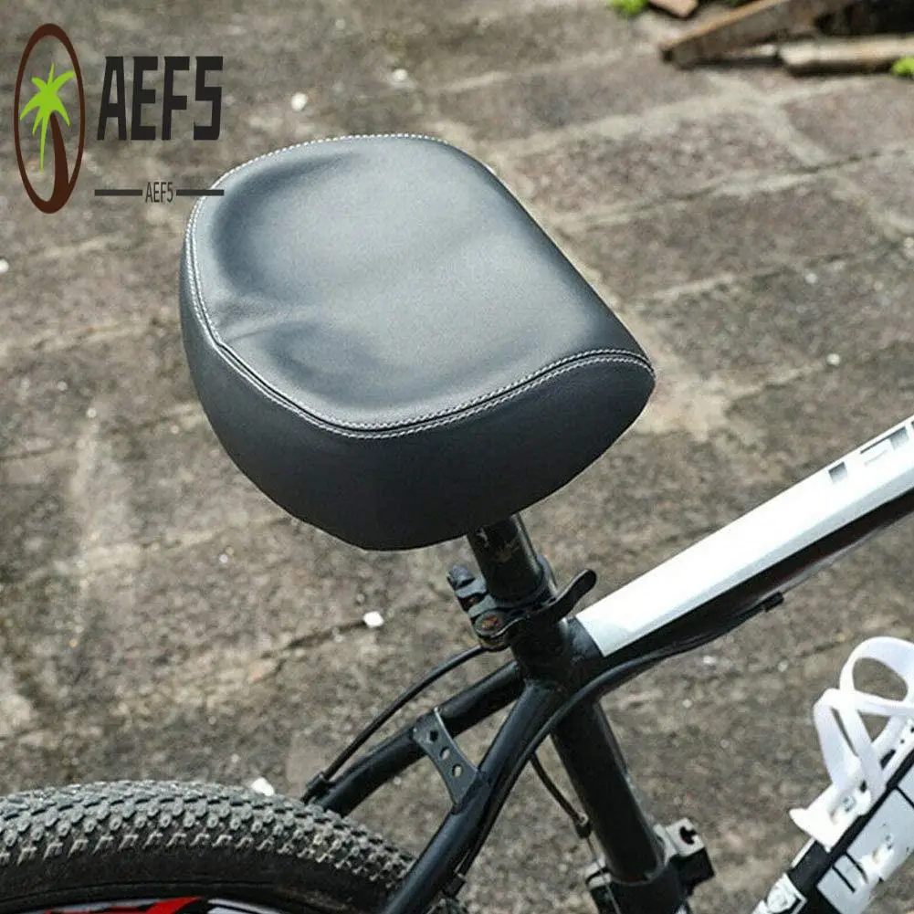 

AEF5-Wide Bike Seat,Comfortable Bike Seat, Bike Seat Comfortable Extra Wide Bicycle Saddle Pads,Waterproof Shock Bicycle Seat
