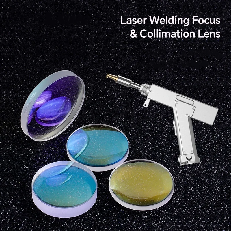 Imagem -05 - Lente de Foco Colimadora a Laser de Fibra D16x5 F60 D20x4.5 F150 F200 F400 F800 para Peças de Cabeça de Soldagem a Laser Portátil Sup23t Sup23s