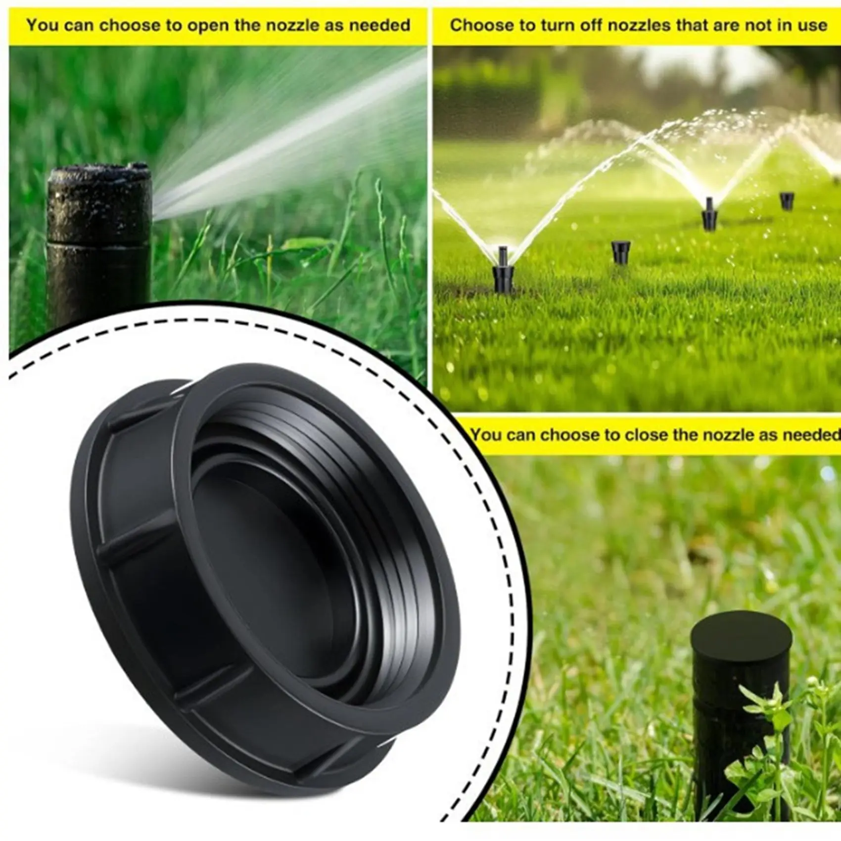 

Комплект из 10 черных заглушек для распылительных головок Hunter Pro, заглушки для остановки распыления, черные заглушки для распылительных головок.