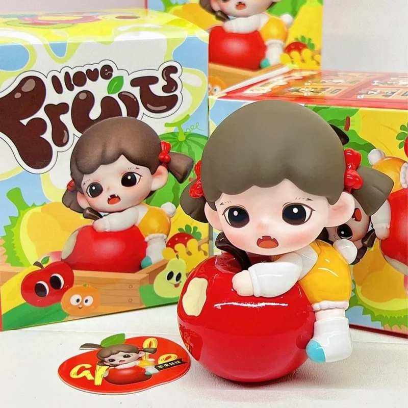 Nieuwe Baby Z Diego Blind Box I Love Eating Fruit Mini Series Mystery Box Figuur Product Decoratie Verzamel Leuke Verrassingsgeschenken Decor