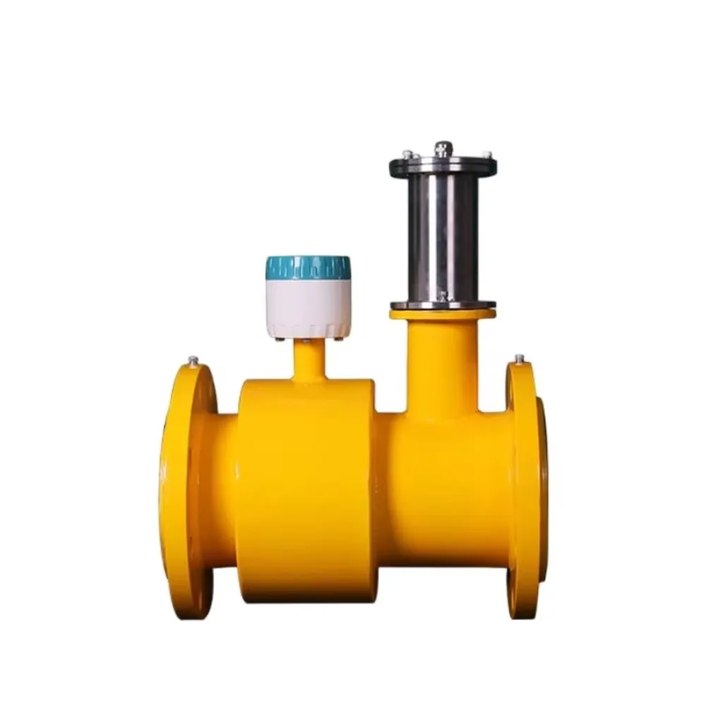 Non Full Pipe Electromagnetic Flow Meter OEM Water Liquid Measurement RS485 Output Accuracy +/-1% 1 Year China Factory
