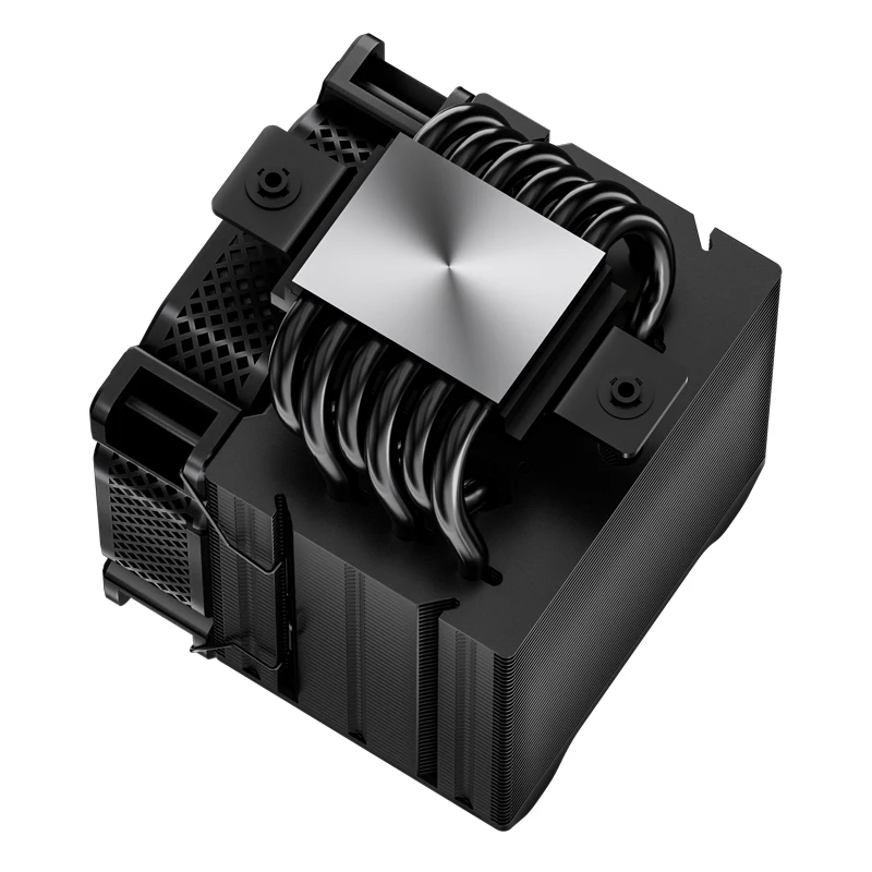 Imagem -04 - Heatpipe Cpu Cooler Preto e Branco 90 mm Torre de Ventilador Pwm Radiador Refrigerado a ar para Intel Lga115x 1700 1200 2011 2066 Am4 Hx6210 Jonsbo6