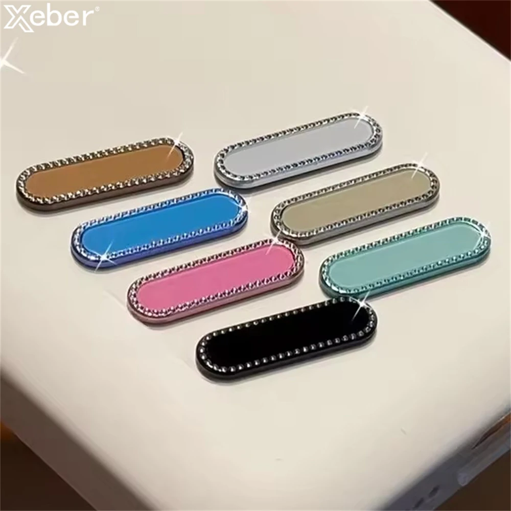 Glitzernde Diamantlegierungs-Metallkamera-Steuerknopfabdeckung für iPhone 17 16 Pro Max Plus Sensitive Smart Lens Capture Button Case