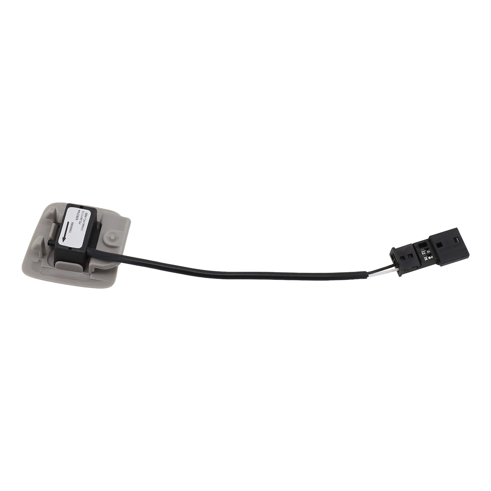 Car Microphone Microphone 13CM Car Accsesories Interior Parts Replacement Parts With Cover Plate ABS Practical