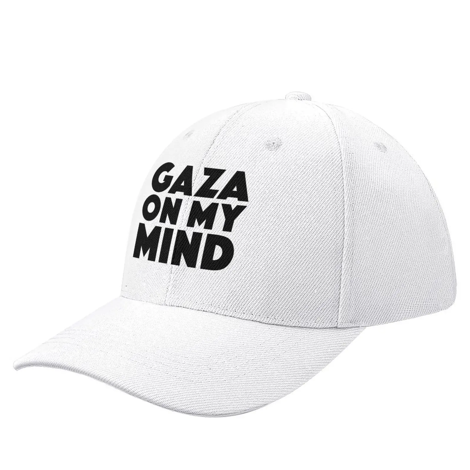 Gaza On My Mind Baseball Cap Sun Cap black Hat Man For The Sun Sun Hat For Children Ladies Men\'s