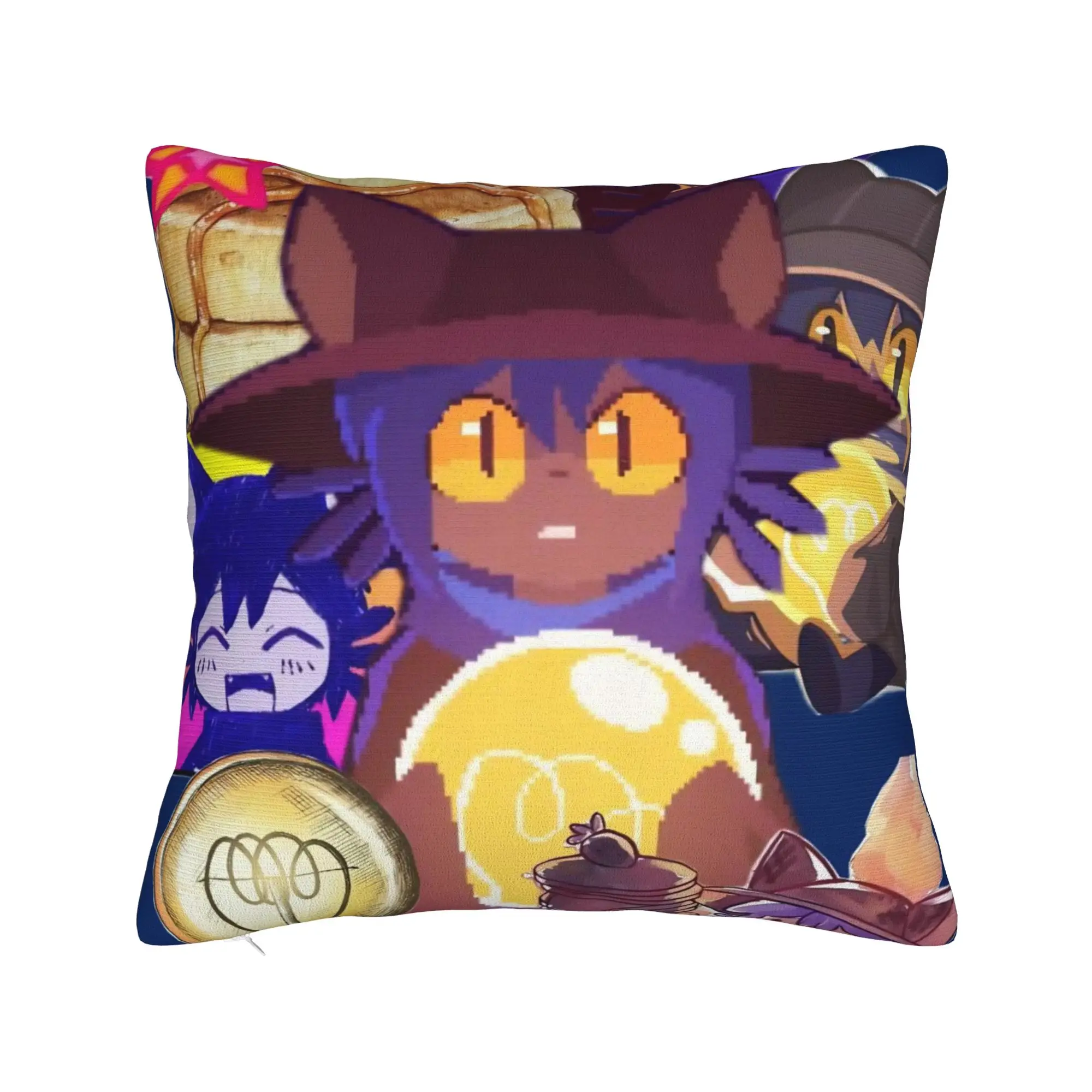 Decorative Pillowcases OneShots Niko Accessories Seater  Throw Pillow Case Cover Zipper Multiple Sizes