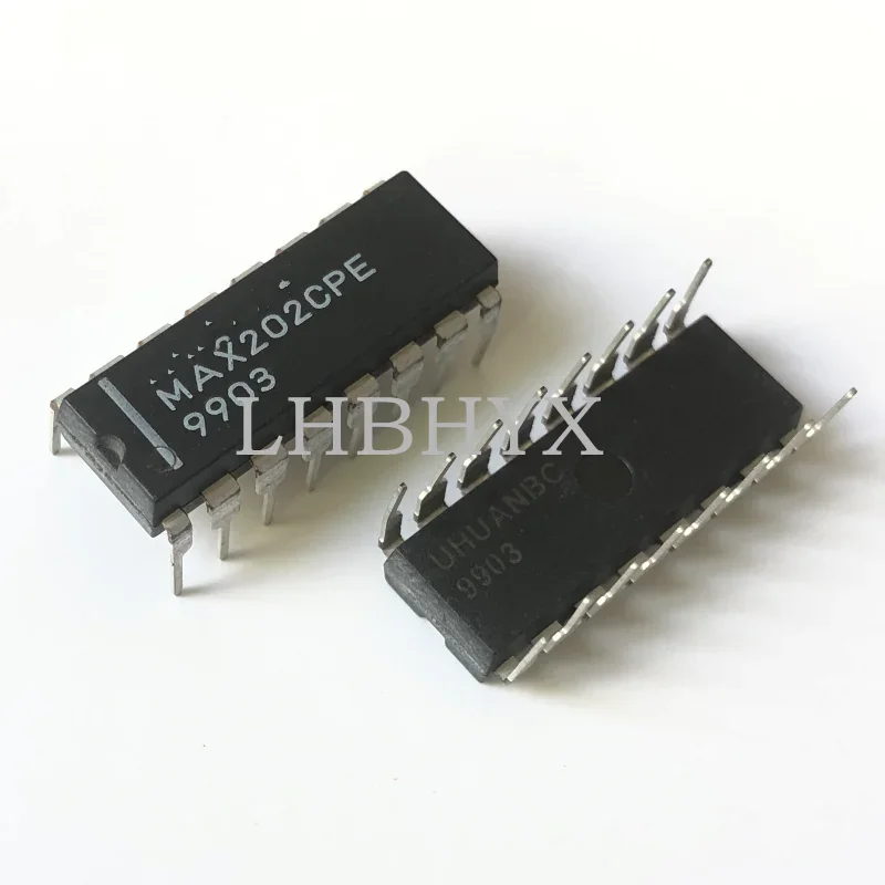 MAX202CPE +5V RS-232 Transceivers MAX202 DIP-16 New Original 5PCS