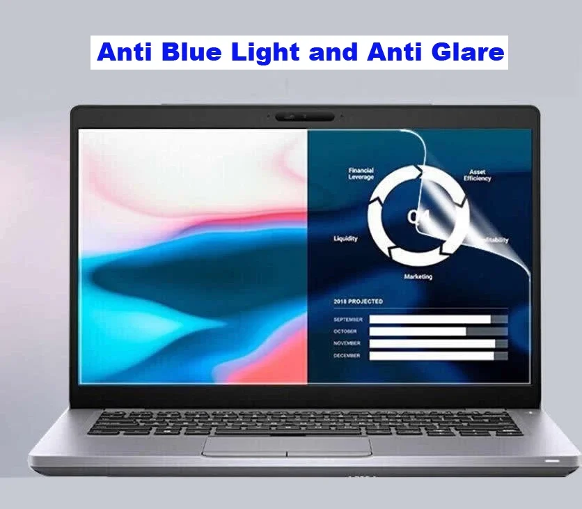 2 Pieces Anti Blue Light and Anti Glare Screen Protector Guard Cover Filter for DELL Latitude 7320 7310 5310 5320 13.3