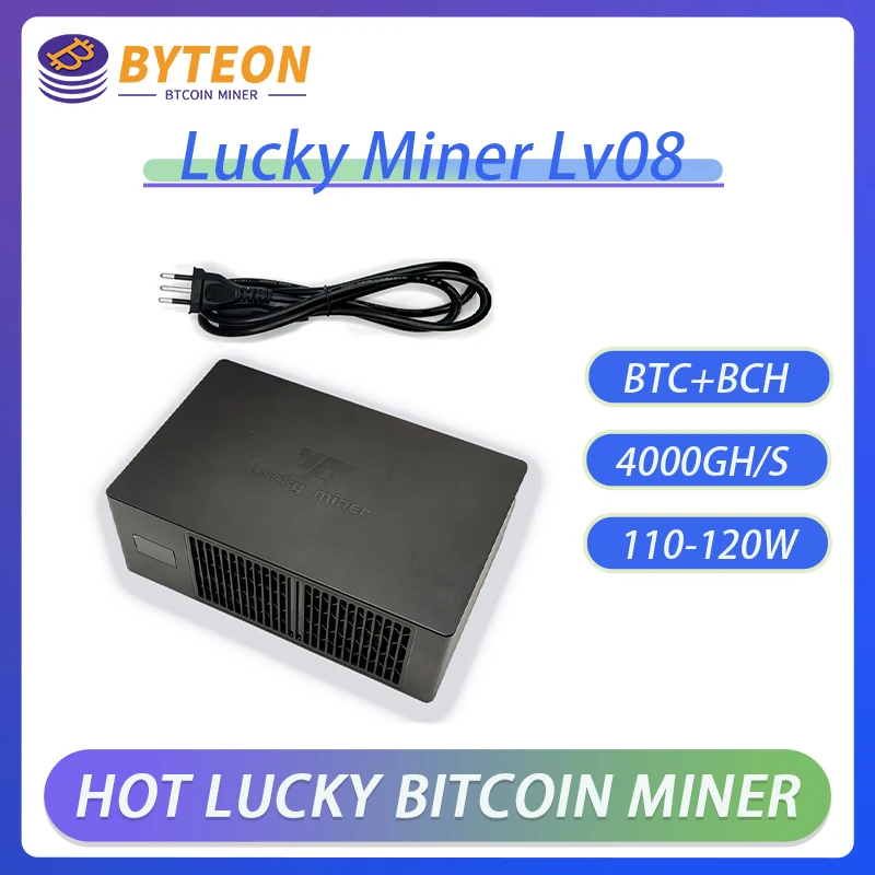 Lucky miner LV08 WIFI 4.5TH/S BM1366 SHA256 Home Silent Bitcoin Miner lottery miner BTC miner machine solo miner bitaxe ultra