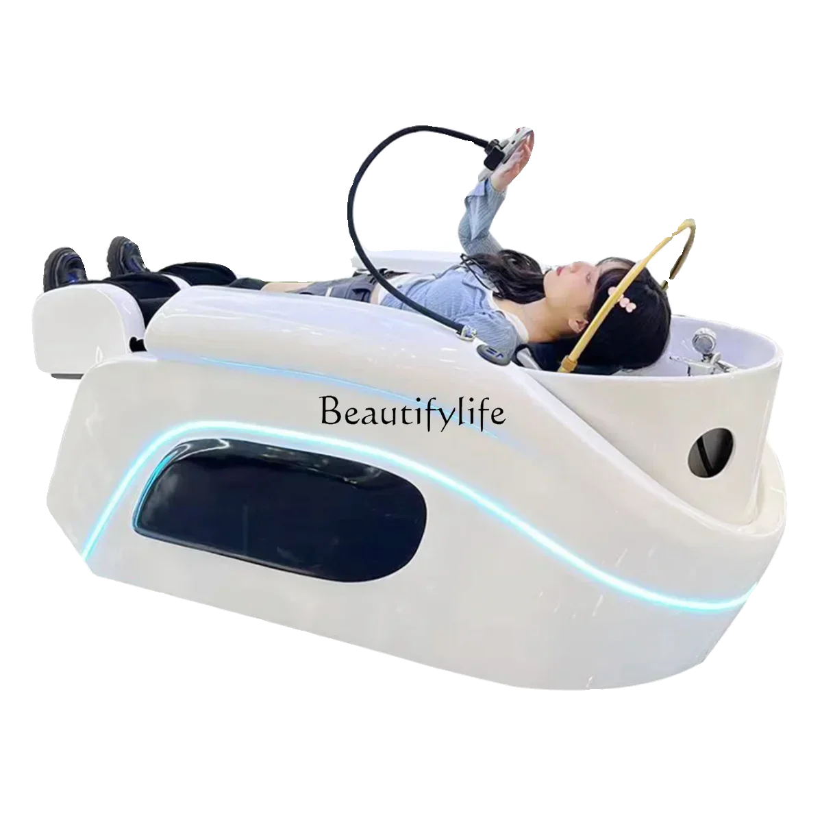 

Intelligent Electric Massage Shampoo Bed Hair Saloon Dedicated Automatic Water Circulation Fumigation Head Therapy Bed