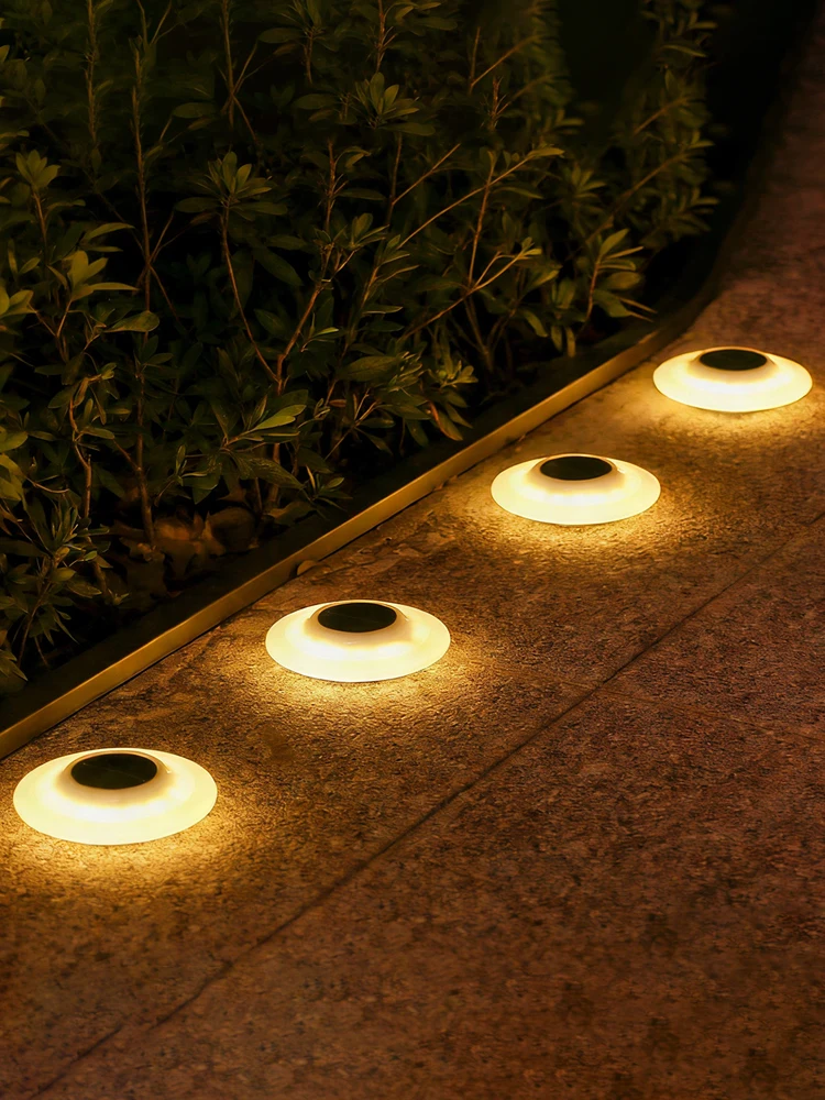 Lampes solaires de jardin étanches, éclairage paysager, lampes de chemin pour terrasses, allées, pelouses, cours, allées, trottoirs