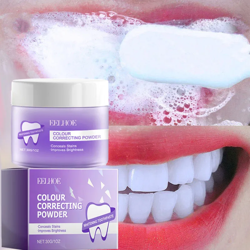 Teeth Whitening Powder Remove Plaque Stains Dental Calculus Oral Hygiene Cleaning Fresh Bad Breath Tooth Care Products Wholesale