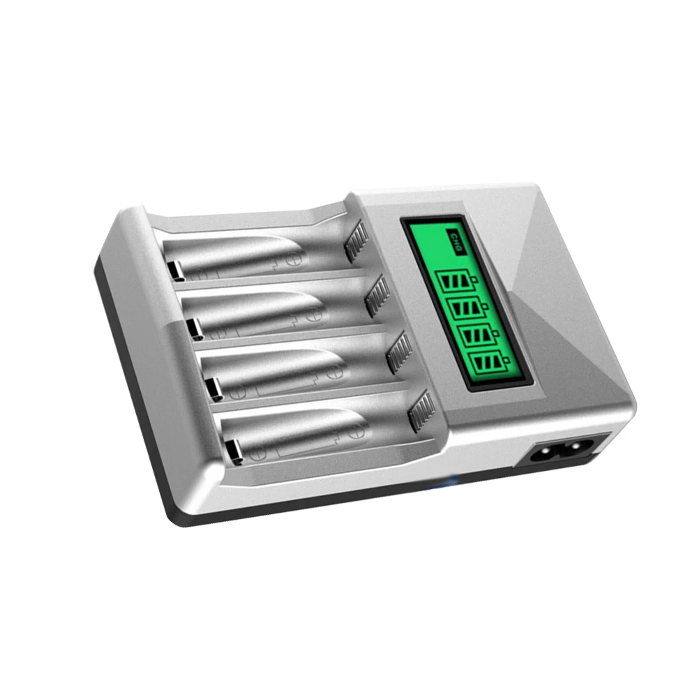 

AA AAA 4 Bay LCD Smart