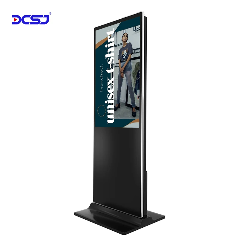 DCSJ Kiosk Video Wall 32 43 49 55 65 Inch Kiosk LED Advertising Screen Kiosk Digital Signage And Displays