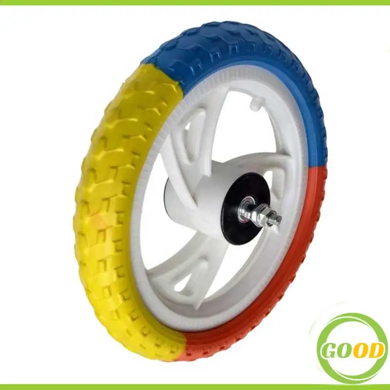 1 Pcs 12 inch Plastic Wheel solid wheel Balance Car Solid Slide No Inflation Front and Rear  wheel