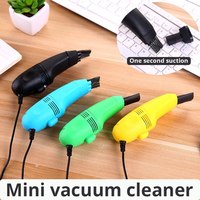 Desktop PC Computer Keyboard Portable Mini Handheld USB Cleaning Brush Handheld Cleaner Laptop Keyboard Vacuum Cleaner