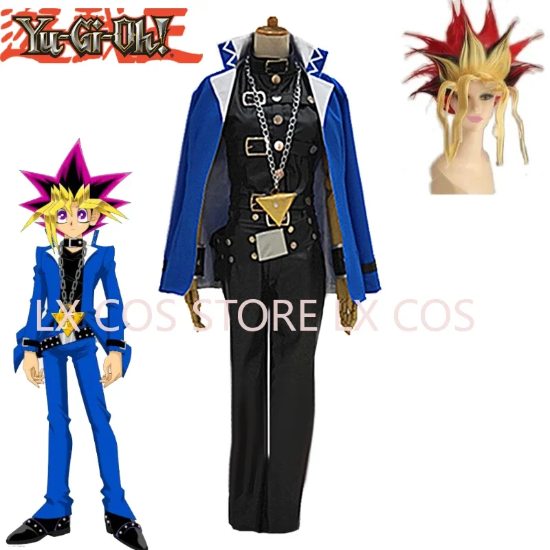 

Anime Yu-Gi-Oh! Yu Gi Oh Muto Yugi Mutou Cosplay Costume Tailor