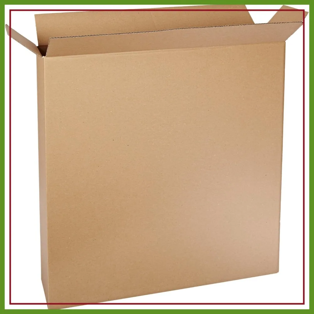 

Side Loading Shipping Boxes 30x5x30 Inch 10-Pack Corrugated Cardboard for Moving Mailing Packing