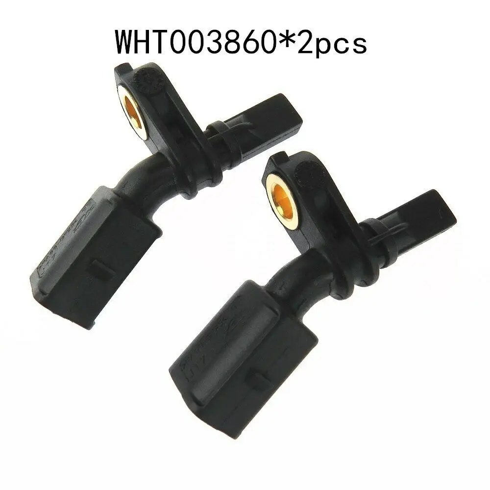 2Pcs Car ABS Wheel Speed Sensor Right Front WHT003860 for VW Golf Passat Polo 9N 6R 6C A1 A2 A3 S3 TT Fabia Seat Ibiza Leon