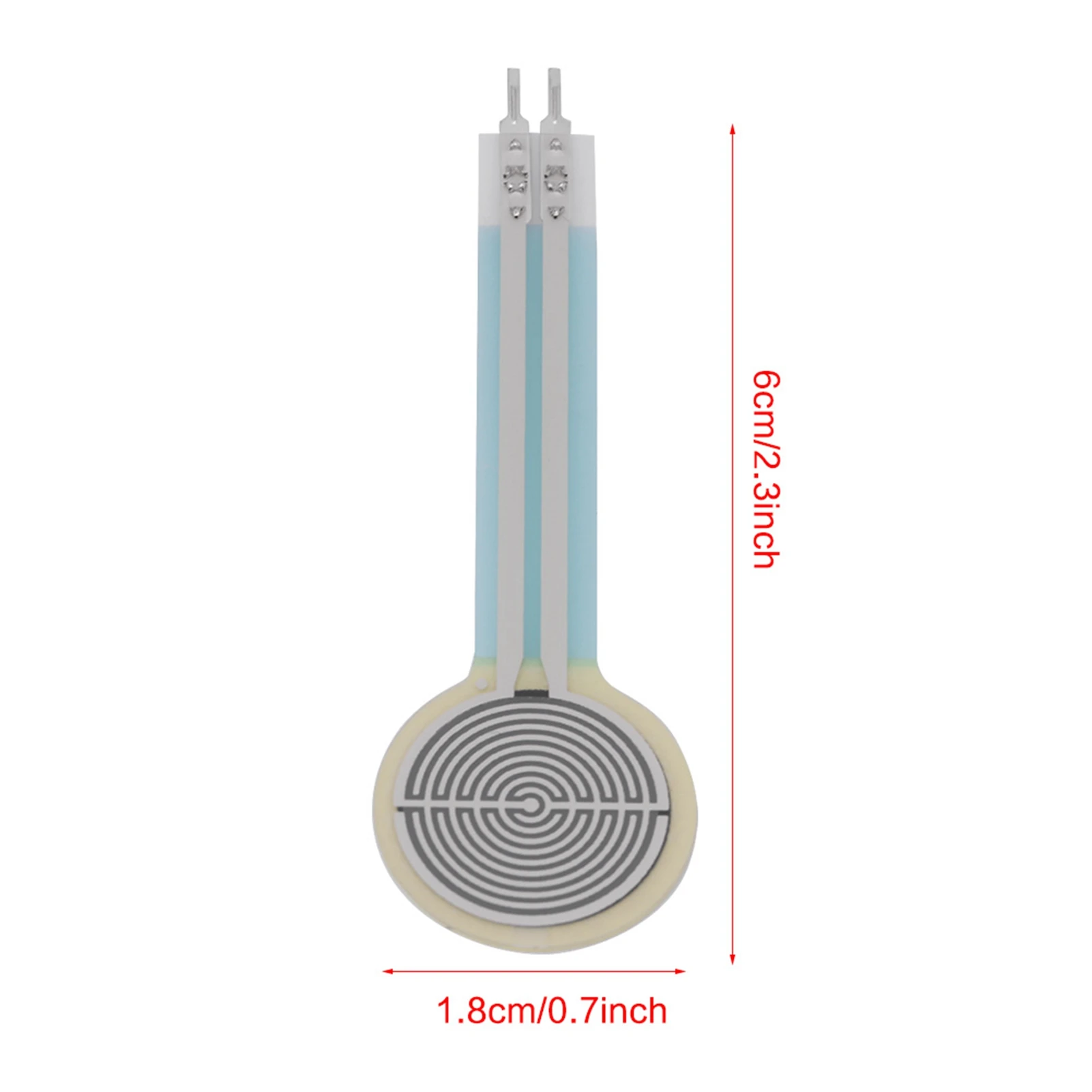 Force Sensor FSR402 Resistance Type Thin Film Pressure Sensor Force Sensing Resistor Long Tail Pressure Sensor