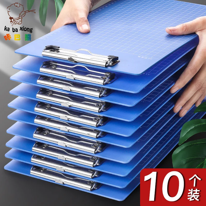 

Прочный жесткий пластиковый буфер обмена — размер А4 А5 с зажимом из нержавеющей стали, портативная доска для письма для студентов, офисных заметок