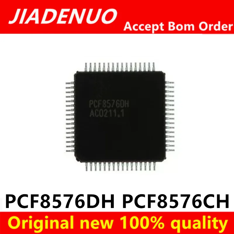 (1piece)100% New PCF8576CH  PCF8576DH QFP-64 Chipset