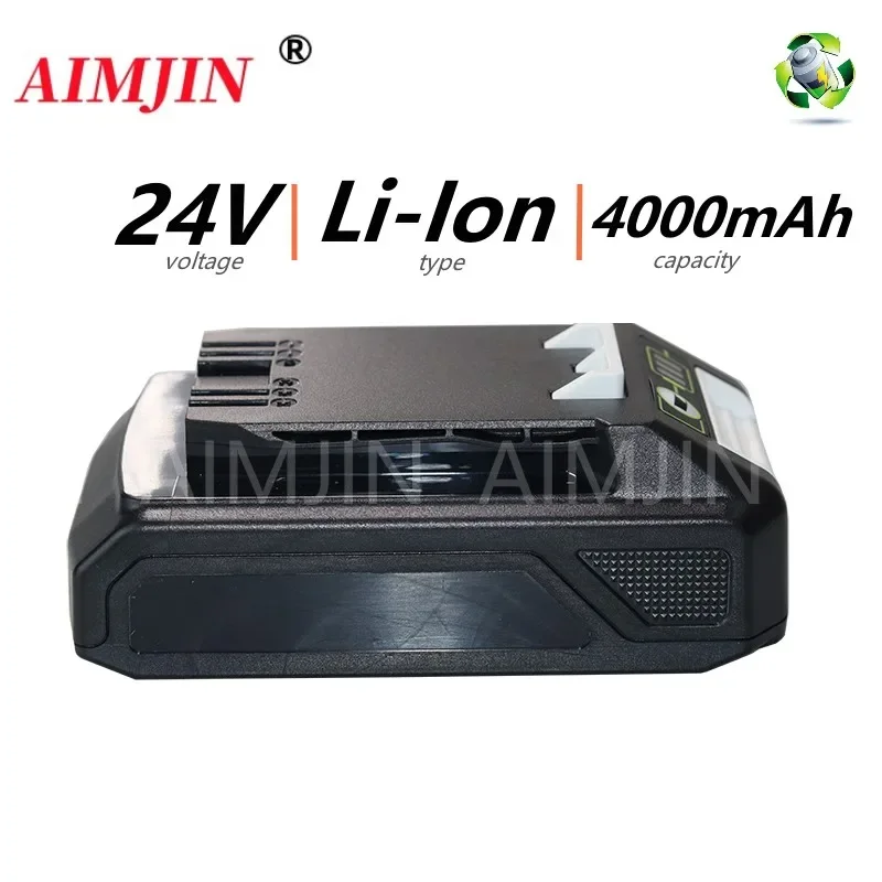 high-power 4000mAh for Greenworks Li-Ion 24V Replace battery BLF442 CSC404 CSF401/405 82CS27 82CS34 82BH22 Power Tool Battery