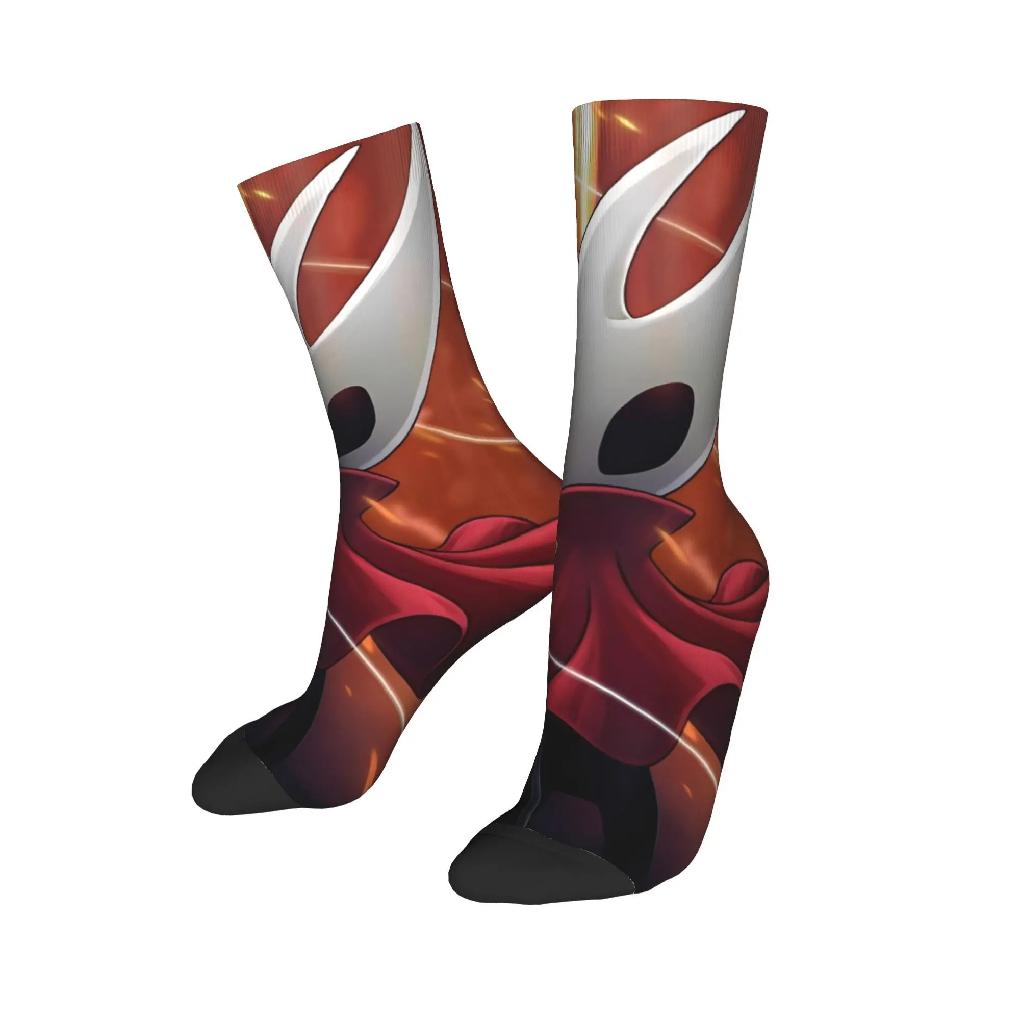 

Осенне-зимние носки в стиле хип-хоп для женщин и мужчин Hollow Knight Silksong, впитывающие пот баскетбольные носки