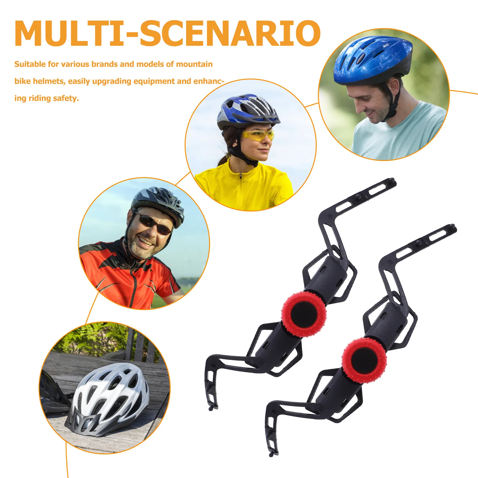 Correa ajustable Universal para casco duro, correa para la barbilla, reductor de tamaño de cabeza, suministros de repuesto, deportes de seguridad al aire libre, 2 uds.