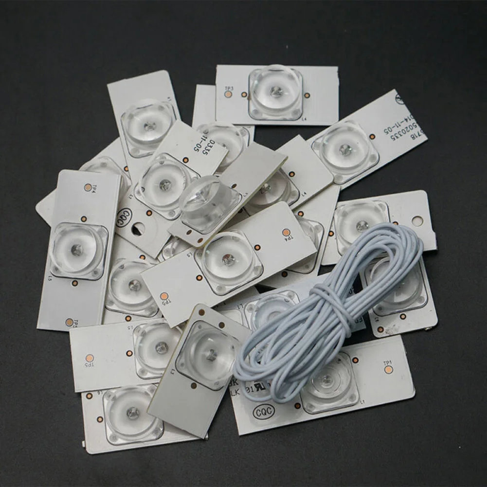 3V 6V For SMD Lamp Beads With Optical Lens Fliter For 32-65 Inch LED TV Repair For LED TV Backlight Repair