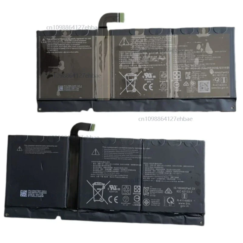 

DYNC01 96BTA015H 96BTA016H Laptop Battery 11.38V 50.20Wh 4414mAh For Microsoft Surface Pro 8 1982 1983 i5-1135G7