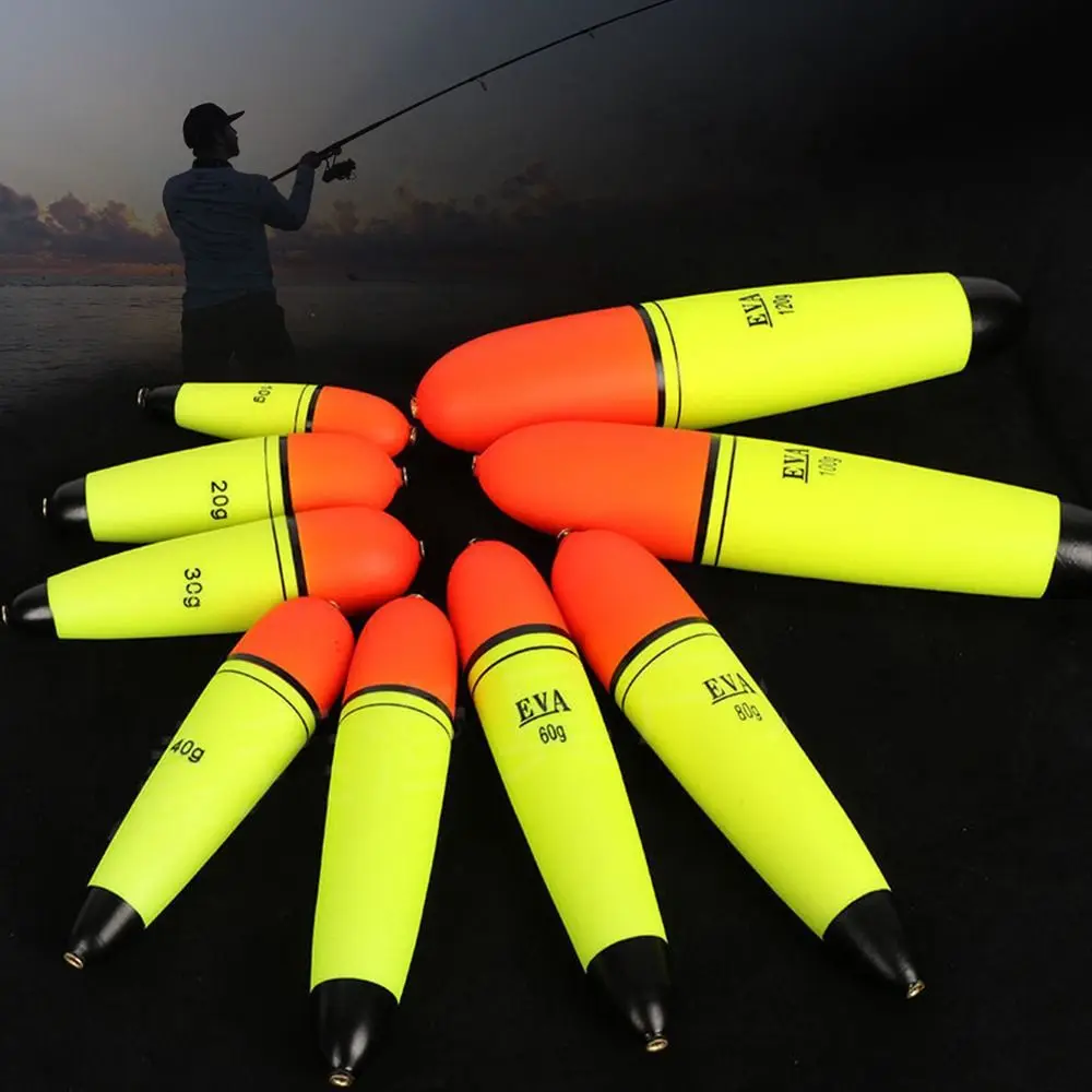 High Quality Plastic Fishing Float Non Water-absorption Eva Foam Fishing Bobber Ball Boia Cat Fish Buoyancy Terminal Tackle Tool