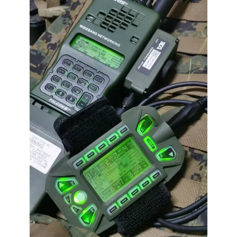 2023 New Use TCA AN/PRC-152 (a) Aluminum Alloy Body GPS Positioning Communication Radio Station Handheld Radio Equipment