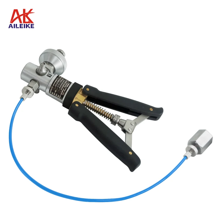 AILEIKE104SA Manual Hand Test Pump Pneumatic Source Instrument Calibration for Marine Pressure Measuring Instruments-0.95~35bar