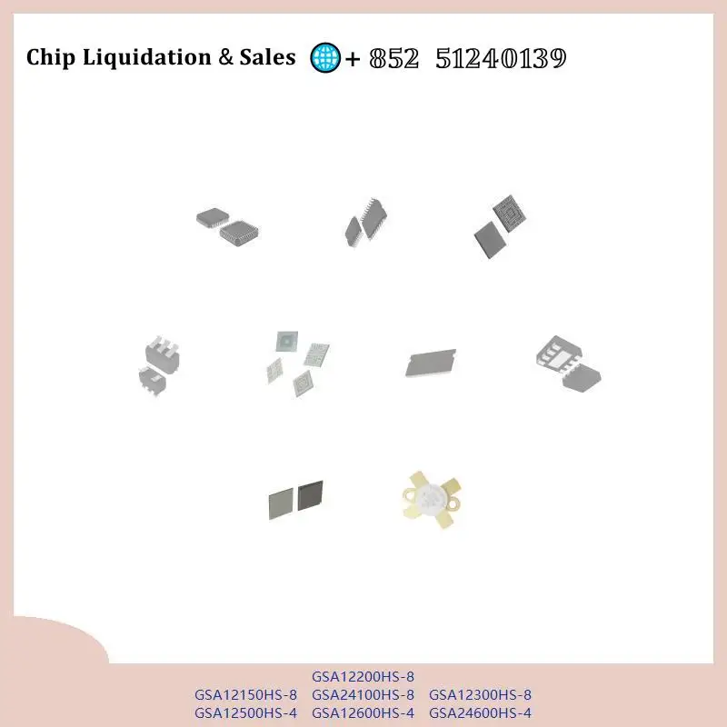 chip Integrated circuit chip MCU chip GSA12200HS-8 GSA12150HS-8 GSA24100HS-8 GSA12300HS-8 GSA12500HS-4 GSA12600HS-4 GSA24600HS-4