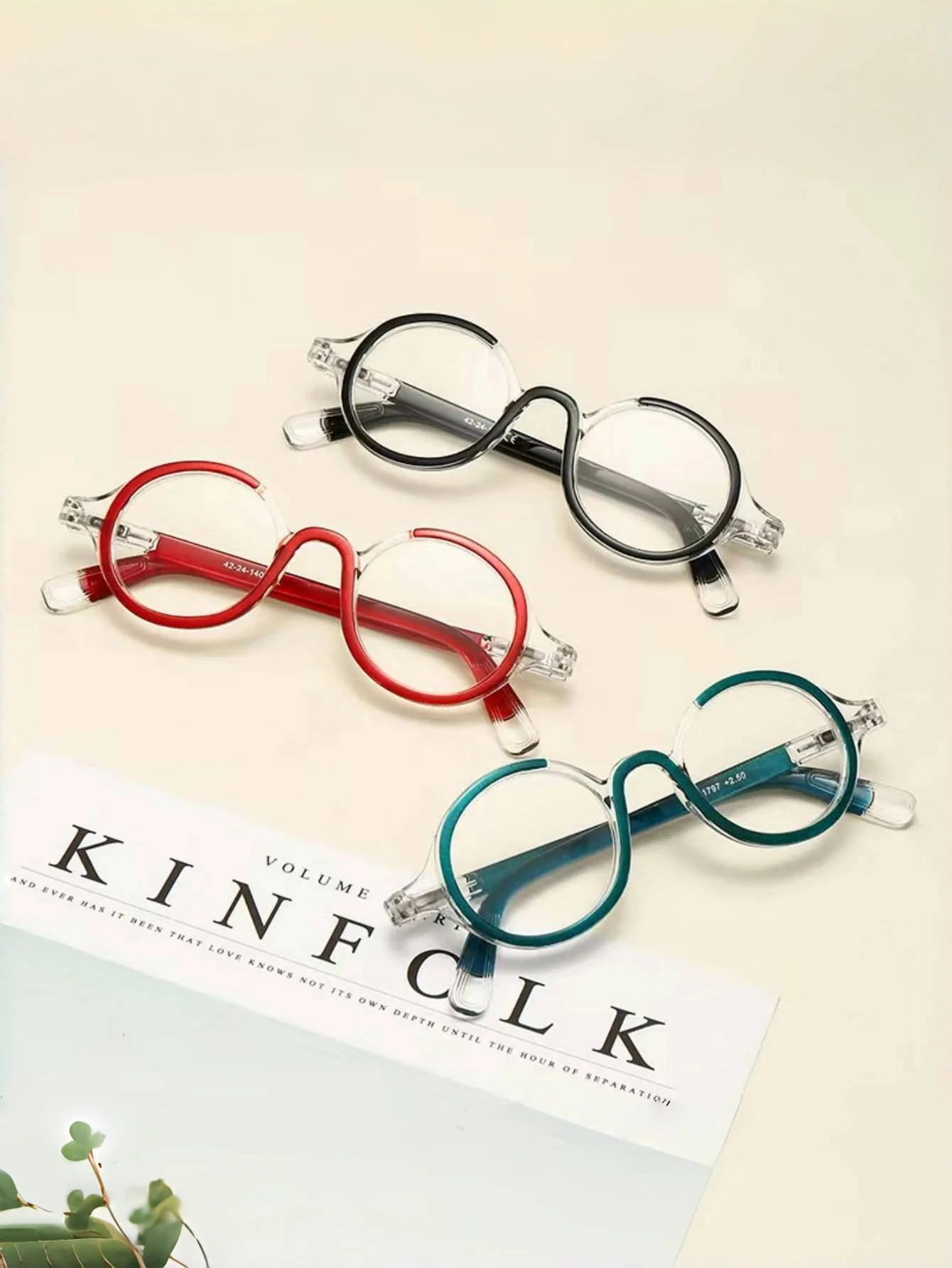 نظارات قراءة عصرية جديدة مضادة للأشعة فوق البلوتوث، نظارات قراءة عصرية لطاقة الرياح #1