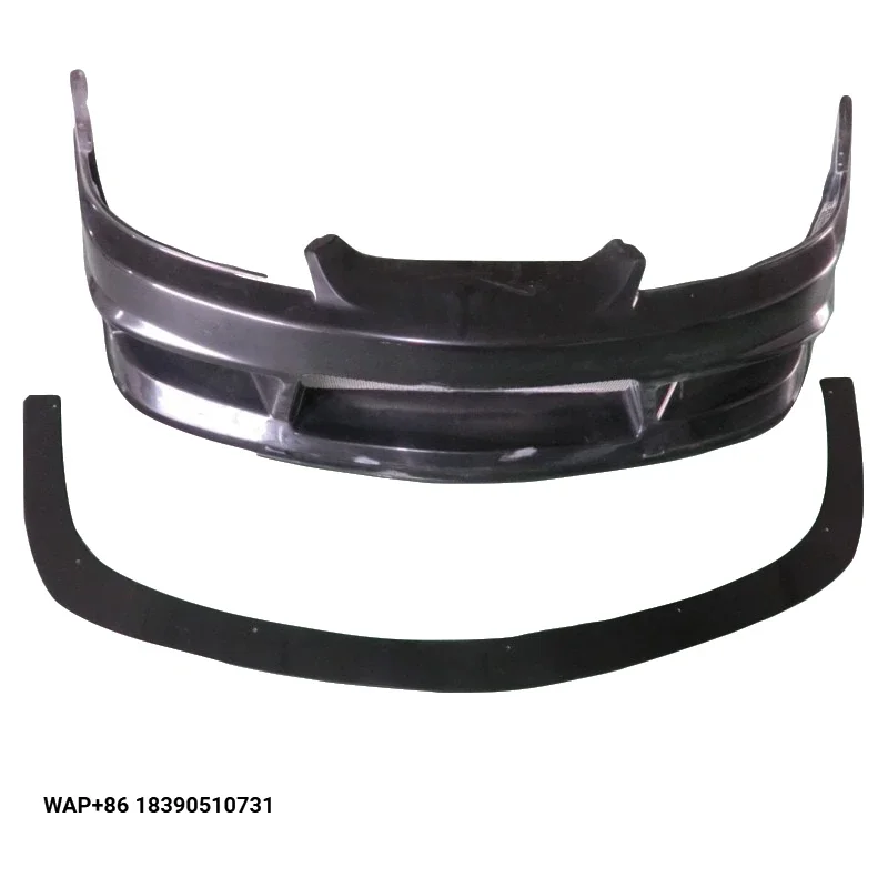 

For Silvia S15 Dmax Style Fiber Glass Front Bumper with Lip FRP