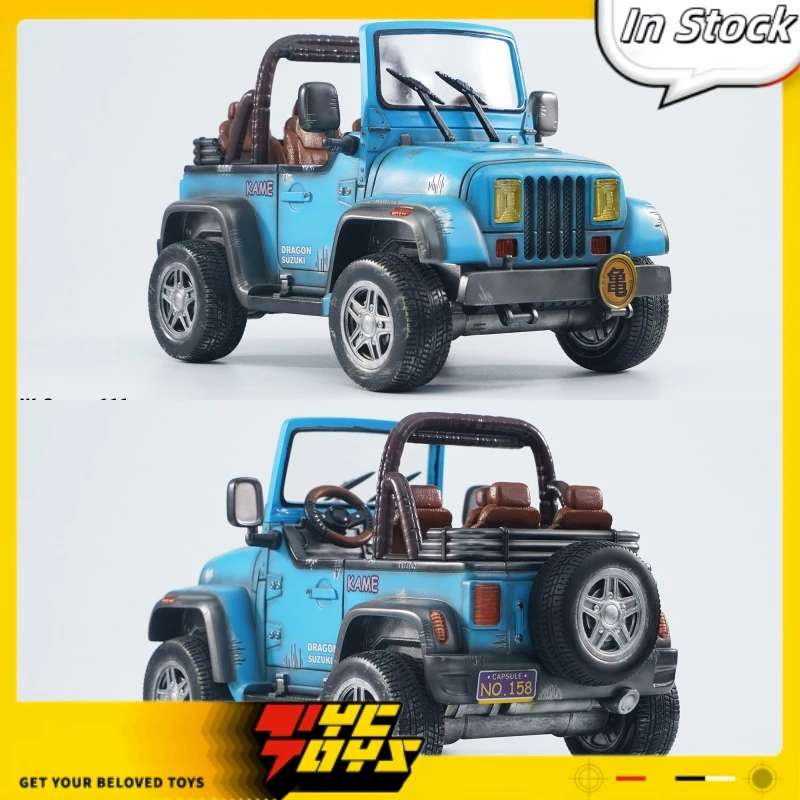 Brand New In Stock 29cm Original JacksDo Dragon Ball Title Page Vehicle Blue Jeep JKScene-111 Action Figure Model Toys Gifts