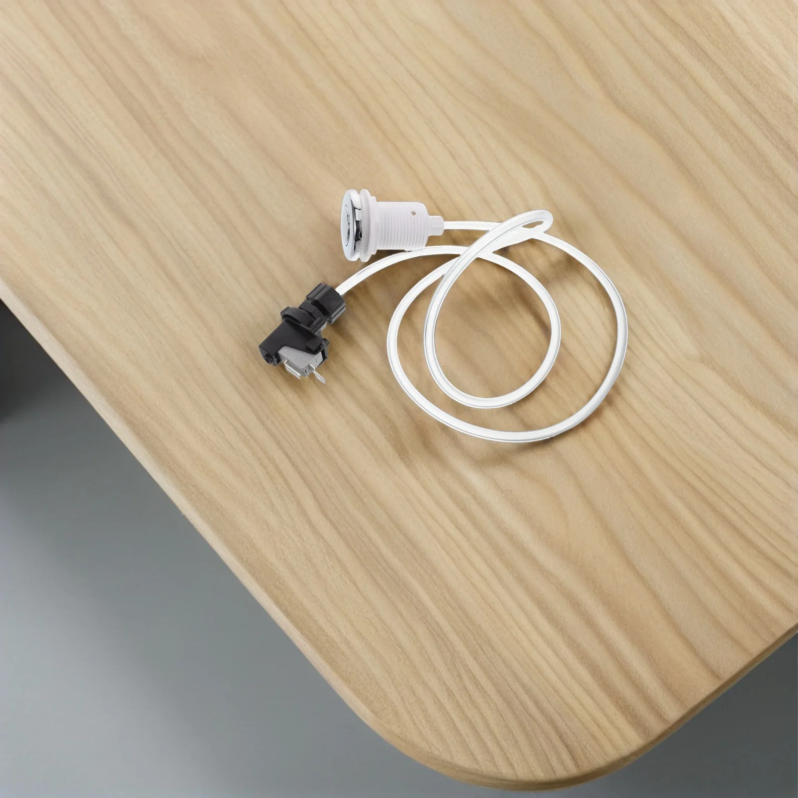 

Pneumatic Air Pressure Switch Built-in Micro Switch on Off Button Control for Bathtub Spa Garbage Disposal Food Waste Disposer