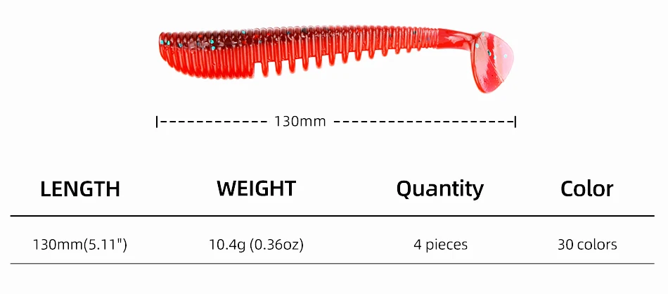 MEREDITH Awaruna Fishing Lures 8cm 9.5cm 13cm Artificial Baits Wobblers Soft Lures Shad Carp Silicone Fishing Soft Baits Tackle