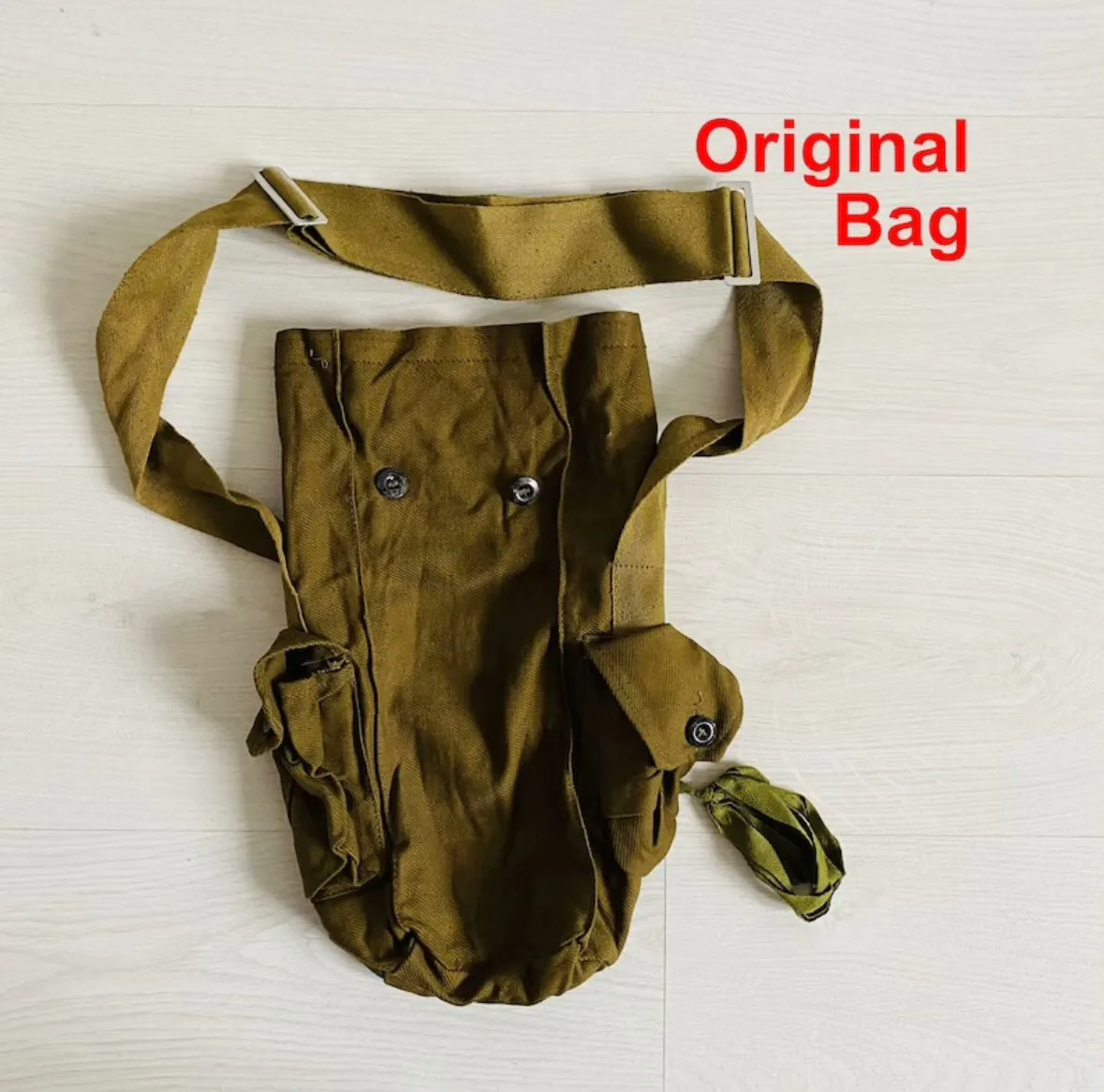 

Retro GP5 Cold War Soviet Original Anti-Virus Mask Case / Anti-Virus Mask Case Canvas Crossbody Bag