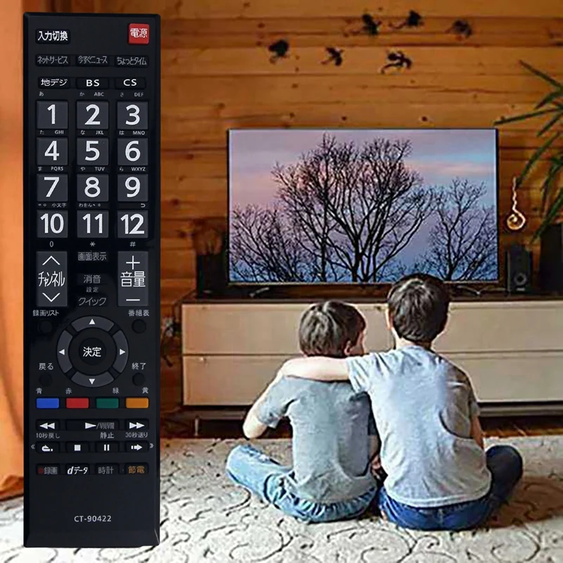 Télécommande CT-90422 Remplacer Pour Toshiba TV CT-90422 Télécommande